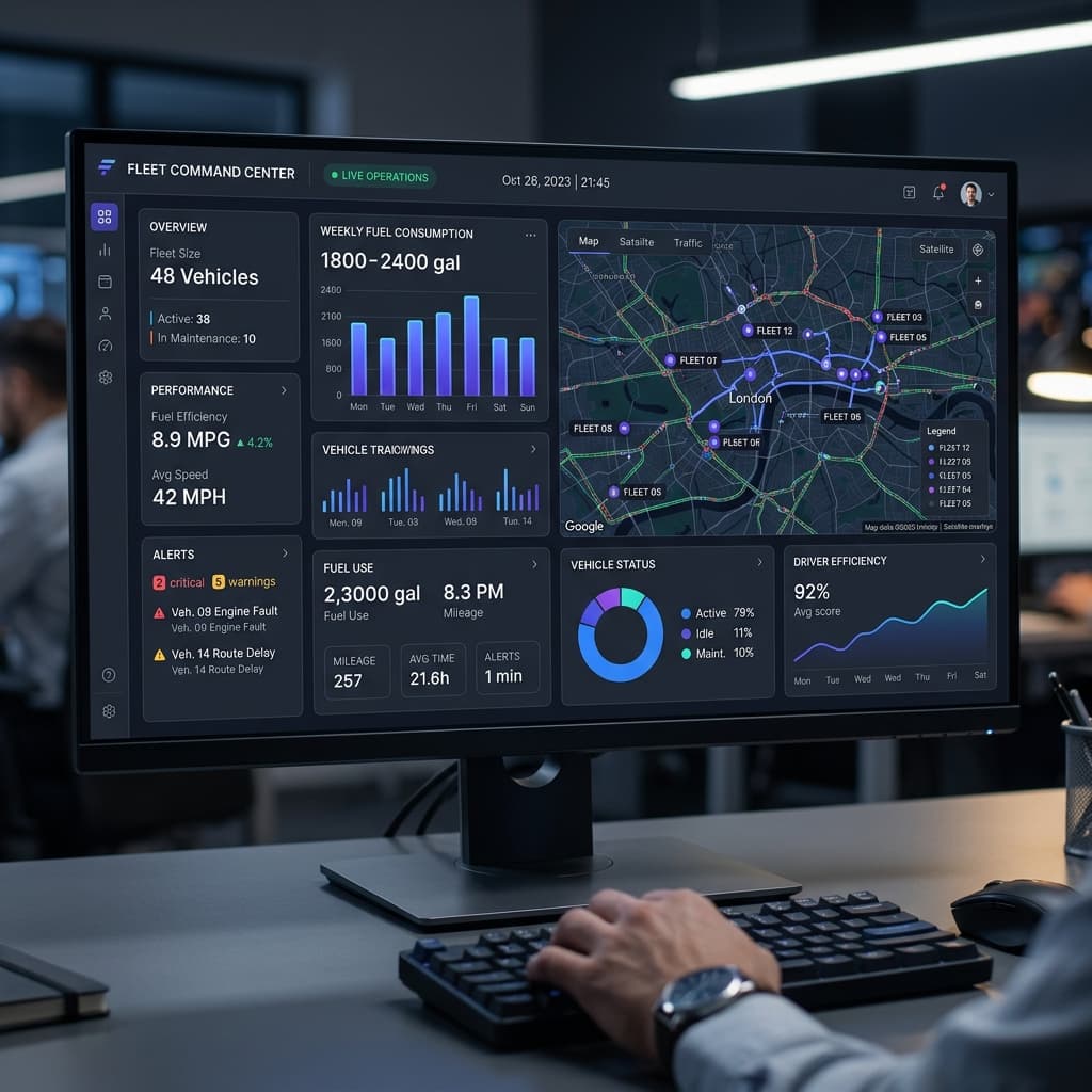 Foanx operations and vehicle management workflow